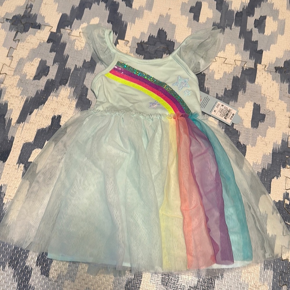 Cat & Jack Rainbow Dress